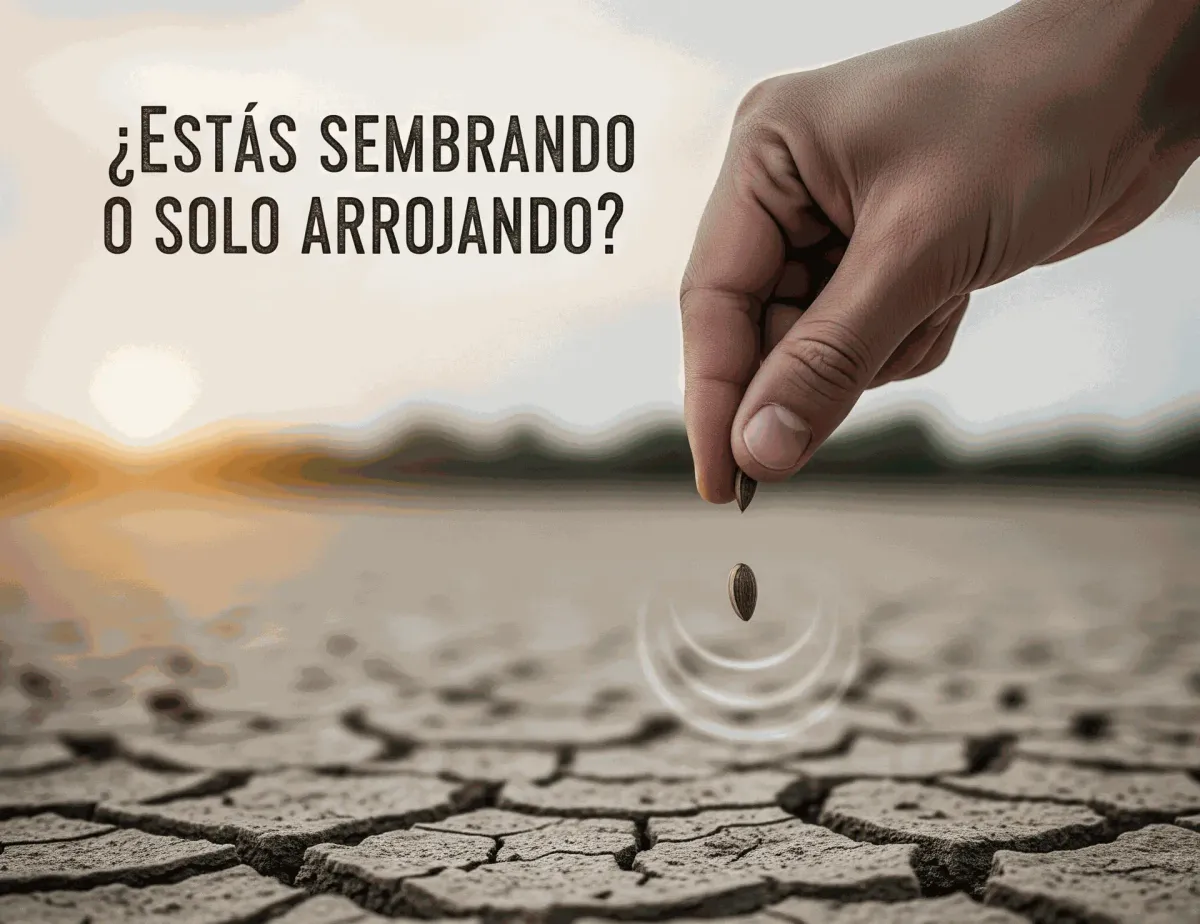 2509-20: “No basta con sembrar: hay que saber en qué tierra pisamos”