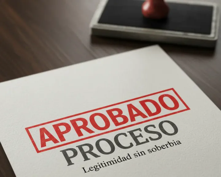 2601-11: Legitimidad sin soberbia: cuando el poder se somete al procedimiento